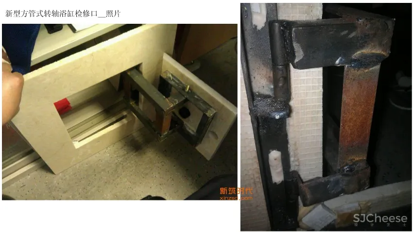 吊顶检修口空调风口剖面节点浴缸检修口丨CAD图纸节点