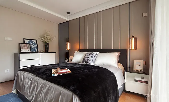 徐树仁 杭州丽景山样板房丨CAD施工图+效果图+实景照片丨32.4M