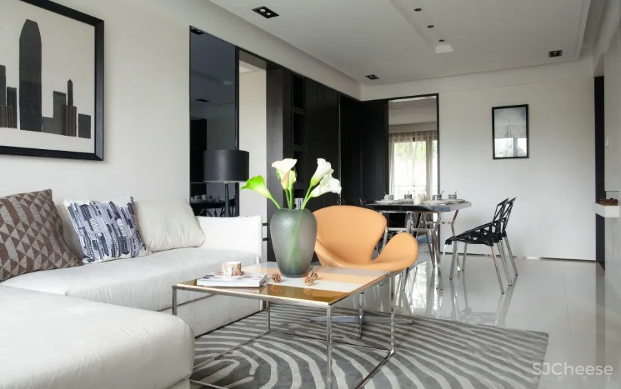 徐树仁 杭州丽景山样板房丨CAD施工图+效果图+实景照片丨32.4M