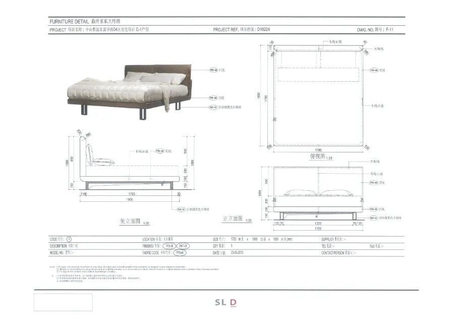 梁志天－中山100㎡轻奢样板间丨CAD施工图+效果图+物料表丨156M