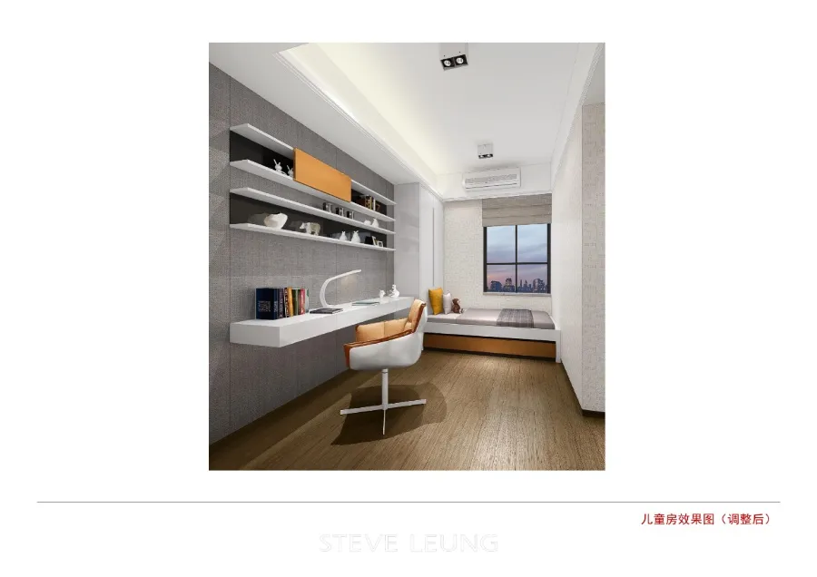 梁志天－中山100㎡轻奢样板间丨CAD施工图+效果图+物料表丨156M