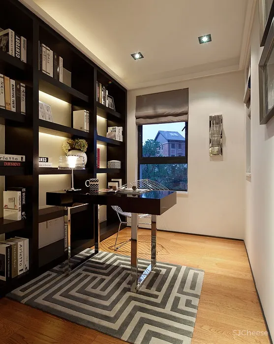 徐树仁 杭州丽景山样板房丨CAD施工图+效果图+实景照片丨32.4M