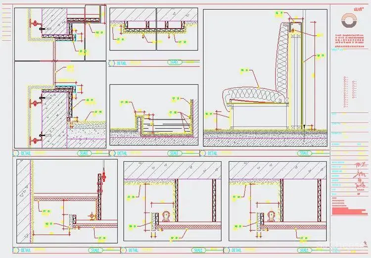五味壹品兰州拉面餐厅-方案设计丨全套CAD施工图+效果图丨76M