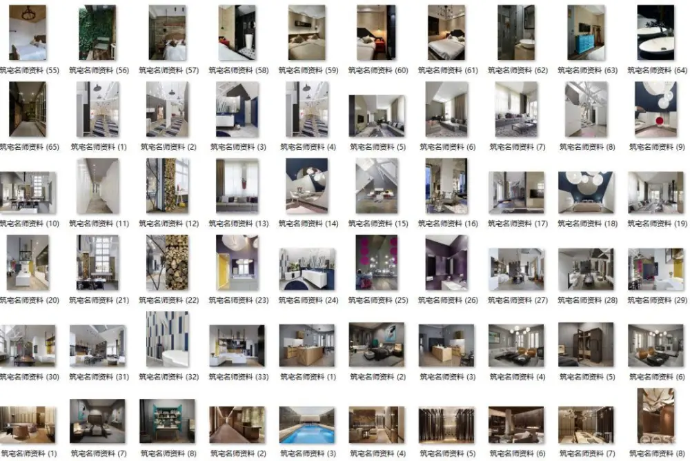 四居室空间 – 家装设计合集丨83套案例1600张实景图丨1.46G