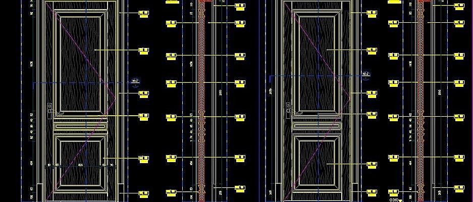 隐形、推拉、旋转门等各类门的节点大样丨CAD文件+JPG图片丨68.5M