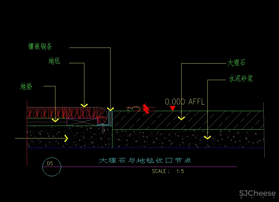 【节点图库】金螳螂丨40个CAD施工图收口详图丨DWG格式丨24.3M