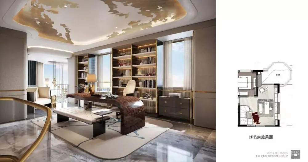 邱德光 – 北京叠墅样板房丨设计方案PPT（可编辑）+效果图+摄影丨182M
