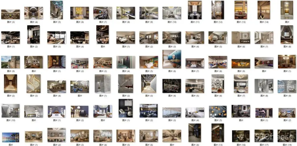 室内工装设计 – HBA作品案例合集丨高清摄影54套626张丨434M