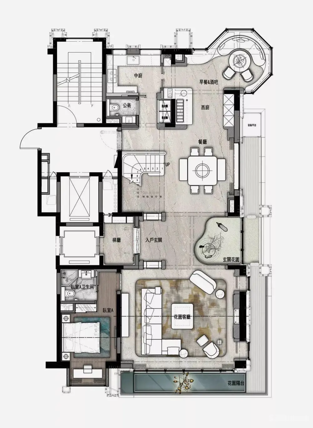 邱德光 – 北京叠墅样板房丨设计方案PPT（可编辑）+效果图+摄影丨182M
