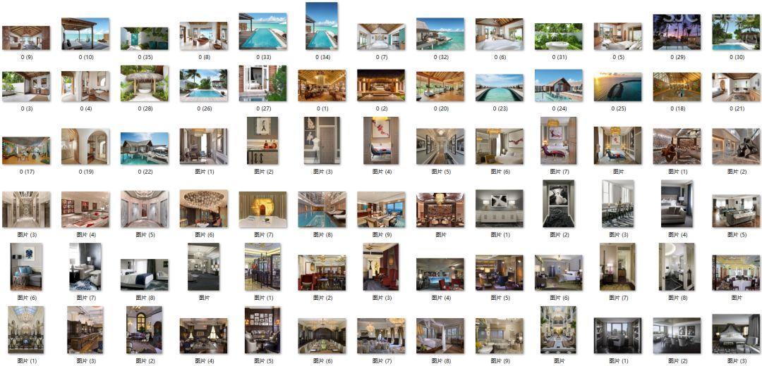 室内工装设计 – HBA作品案例合集丨高清摄影54套626张丨434M