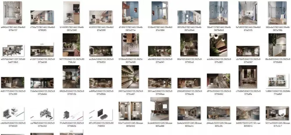 TOL’KO 轻奢设计作品集丨11套案例244张图丨JPG高清丨562M