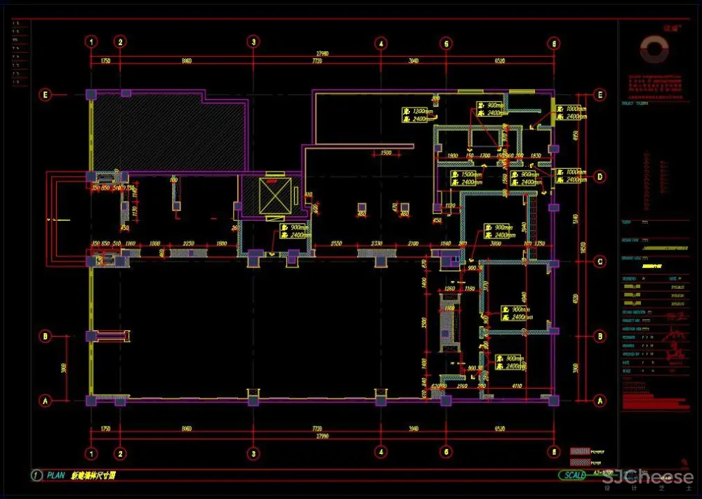 五味壹品兰州拉面餐厅-方案设计丨全套CAD施工图+效果图丨76M