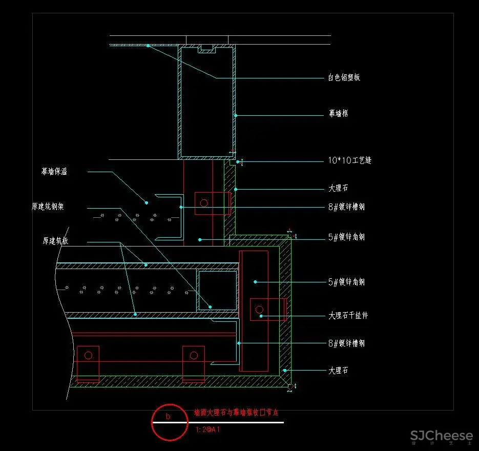 【节点图库】金螳螂丨40个CAD施工图收口详图丨DWG格式丨24.3M