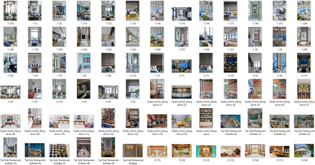 室内工装设计 – HBA作品案例合集丨高清摄影54套626张丨434M