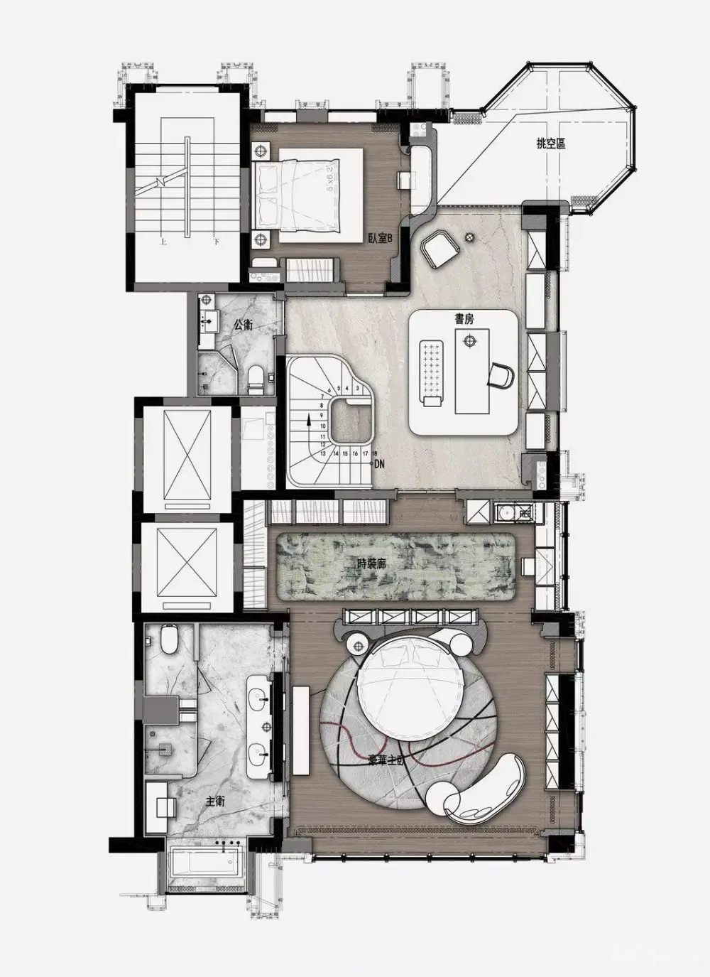 邱德光 – 北京叠墅样板房丨设计方案PPT（可编辑）+效果图+摄影丨182M