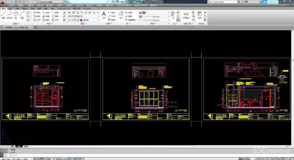 简约别墅设计案例丨CAD施工图+效果图+平面图、立面图丨41M