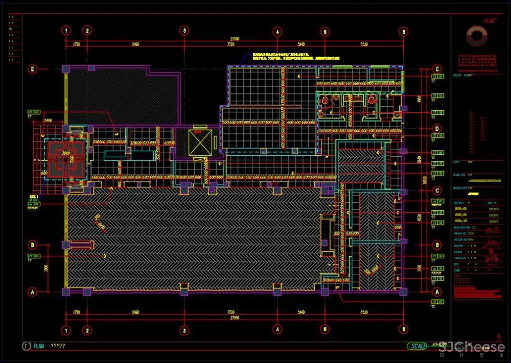 五味壹品兰州拉面餐厅-方案设计丨全套CAD施工图+效果图丨76M
