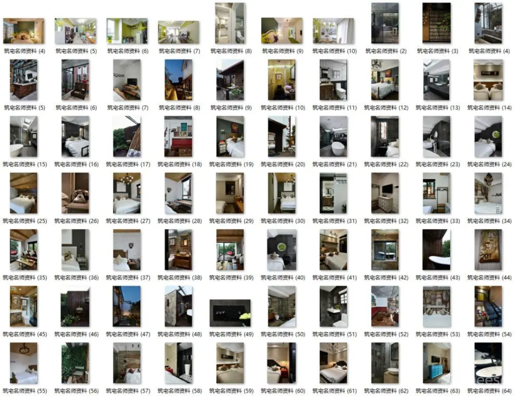 四居室空间 – 家装设计合集丨83套案例1600张实景图丨1.46G