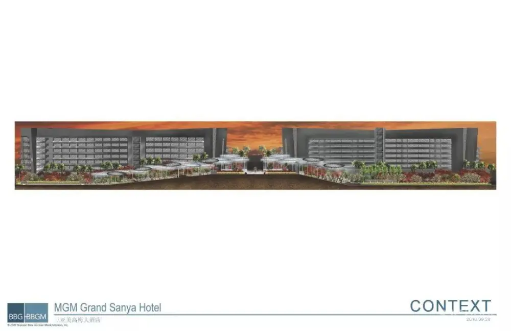 BBG-三亚美高梅大酒店方案丨CAD施工图+效果图+实景图丨942M