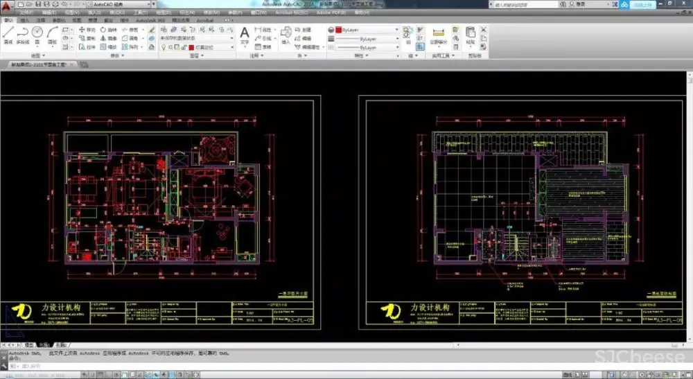 简约别墅设计案例丨CAD施工图+效果图+平面图、立面图丨41M