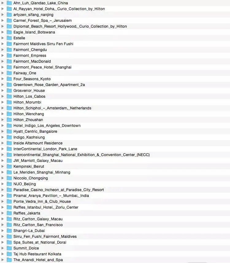 室内工装设计 – HBA作品案例合集丨高清摄影54套626张丨434M