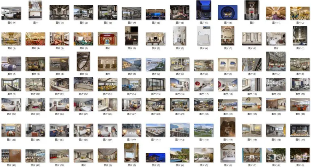 室内工装设计 – HBA作品案例合集丨高清摄影54套626张丨434M