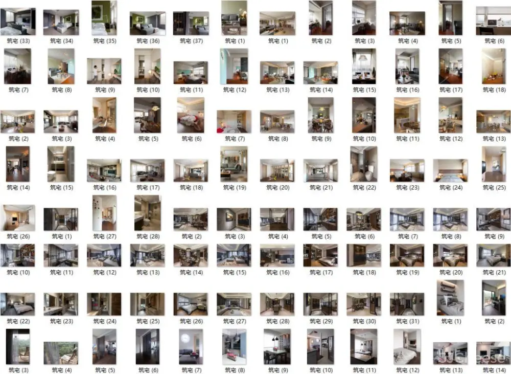 台式住宅 – 案例作品集丨高清摄影120套2000张图丨581M