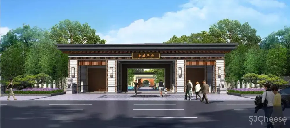 现代奢华 – 郑州荣盛华府上叠户型235㎡丨彩平&彩立+施工图+物料表丨187M