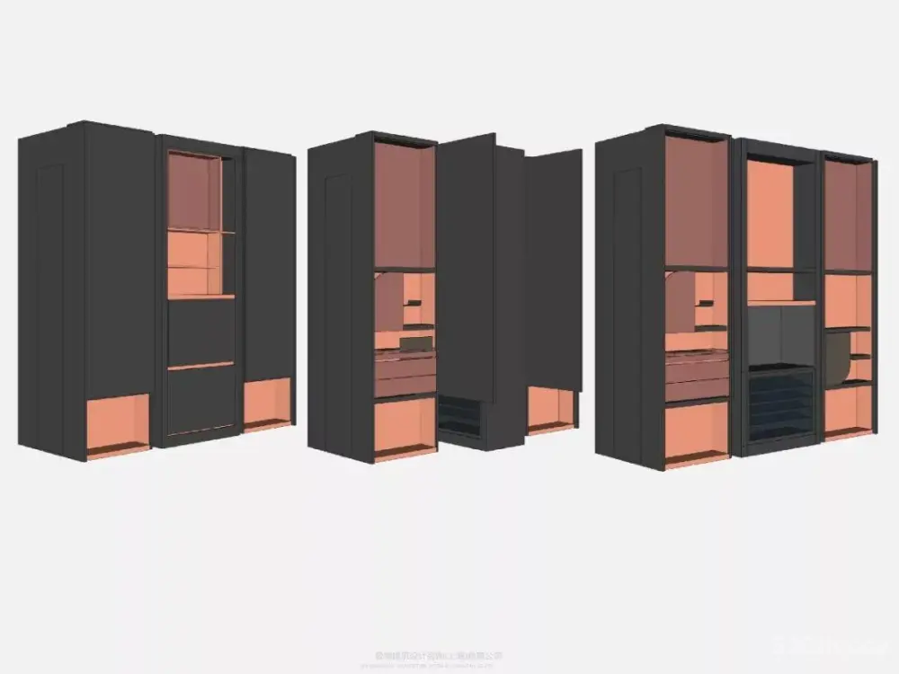 【极物设计】木里木外整木无锡展厅｜设计方案+效果图+实景照片｜160M