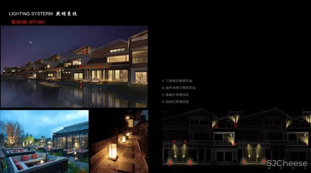 【BPI】精品古宅酒店丨建筑景观照明方案+照明效果图丨PDF+JPG丨558M