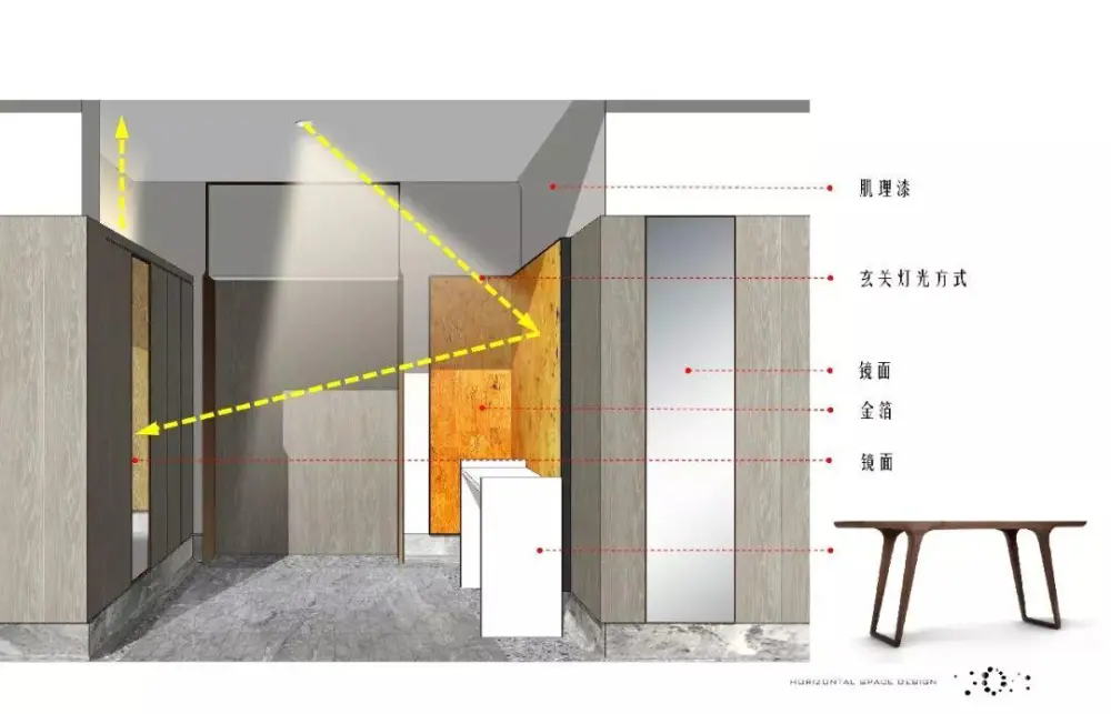琚宾 – 郑州大平层样板房261㎡丨设计方案PPT(可编辑)+效果图丨293M