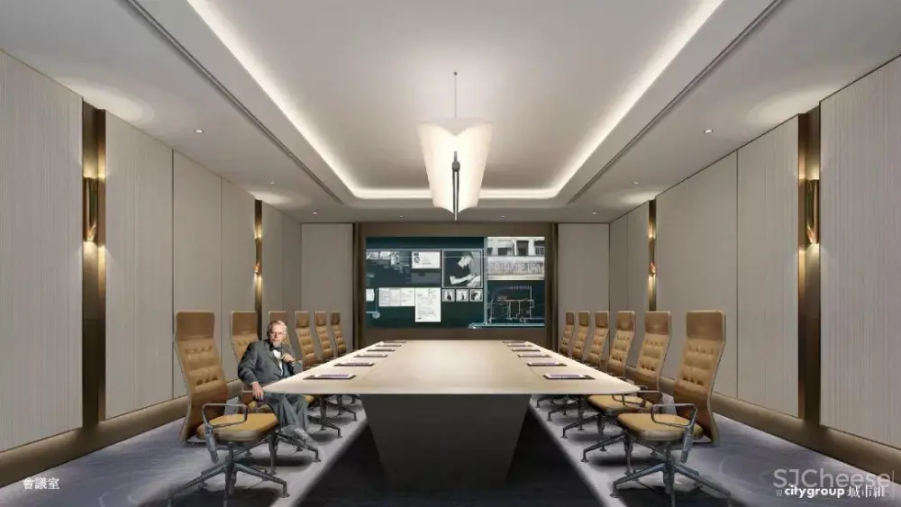 城市组-江西新力中心办公室丨CAD施工图+效果图+强弱电图丨420M