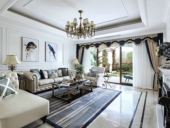 法式风格奢华别墅豪宅丨16套合集丨CAD施工图+效果图实景图丨2.34G