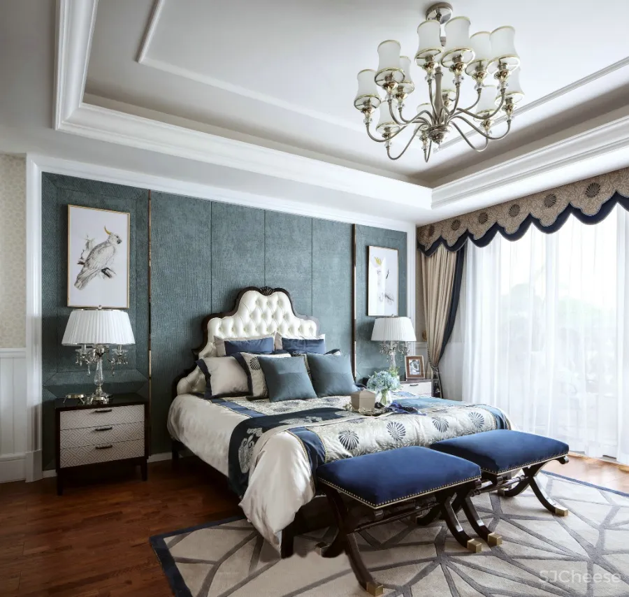 法式风格奢华别墅豪宅丨16套合集丨CAD施工图+效果图实景图丨2.34G