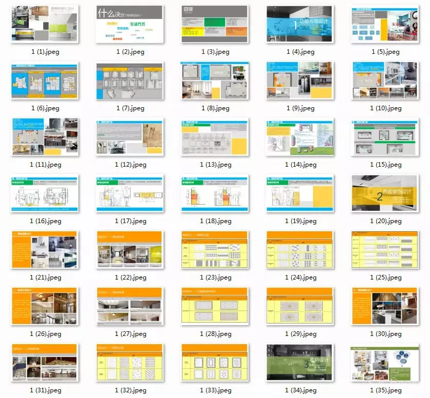 厨房精细化设计攻略丨橱柜标准图集+施工图+灵感手册丨JPG+PDF+DWG丨209M