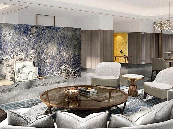 琚宾 – 郑州大平层样板房261㎡丨设计方案PPT（可编辑）+效果图丨293M