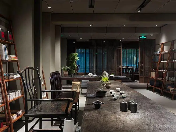 新中式 – 禅意茶空间设计丨高清摄影33套900张图+概念图丨590M