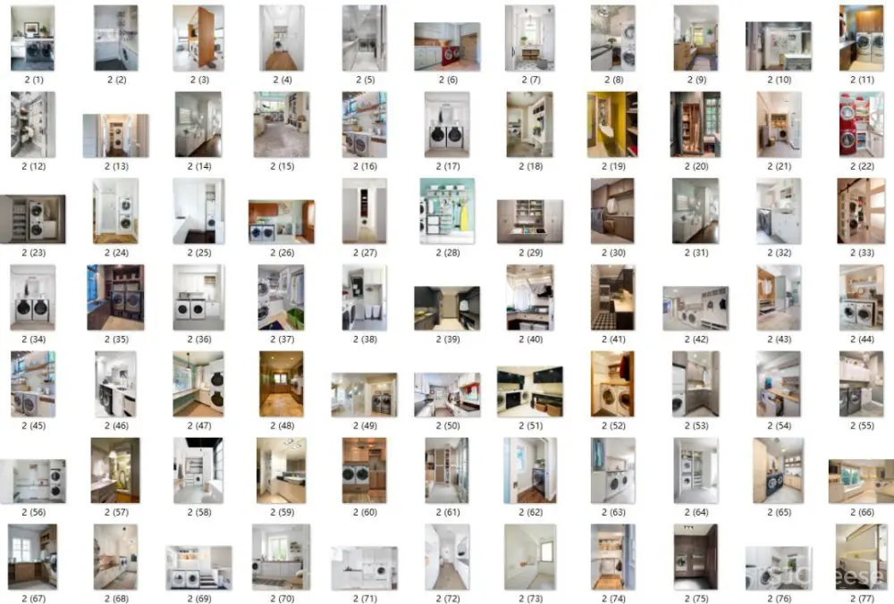洗衣房 – 高清案例作品集丨高清摄影200张实景图丨22.3M