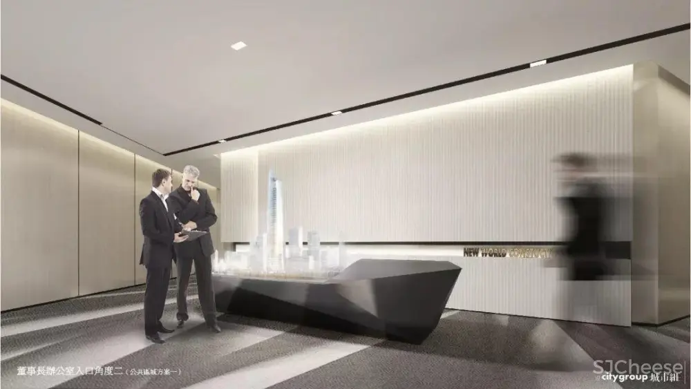 城市组-江西新力中心办公室丨CAD施工图+效果图+强弱电图丨420M