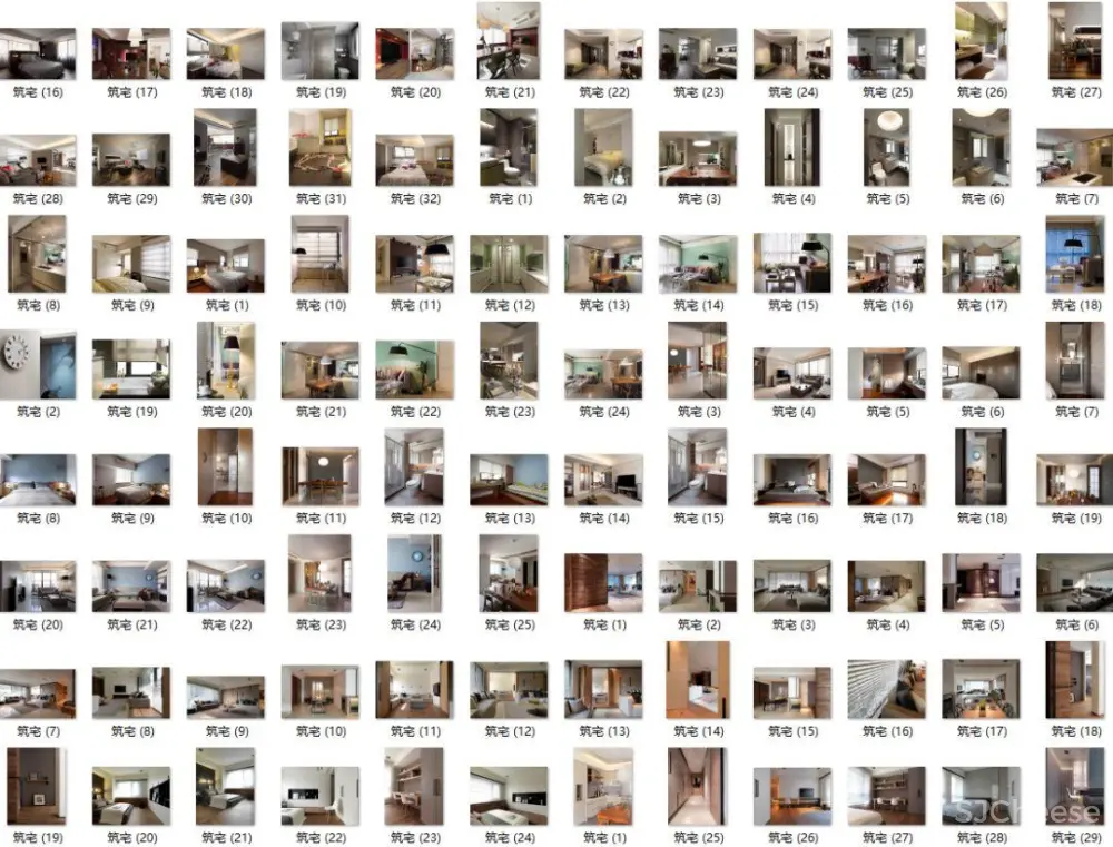 台式住宅 – 案例作品集丨高清摄影120套2000张图丨581M