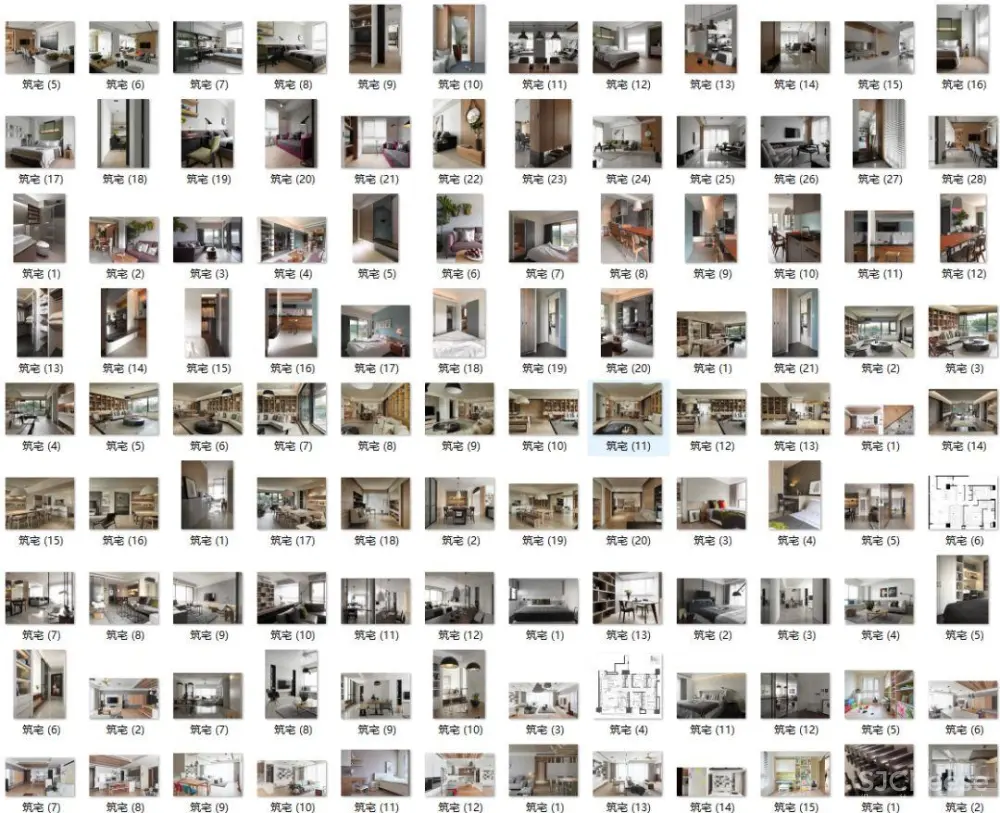 台式住宅 – 案例作品集丨高清摄影120套2000张图丨581M