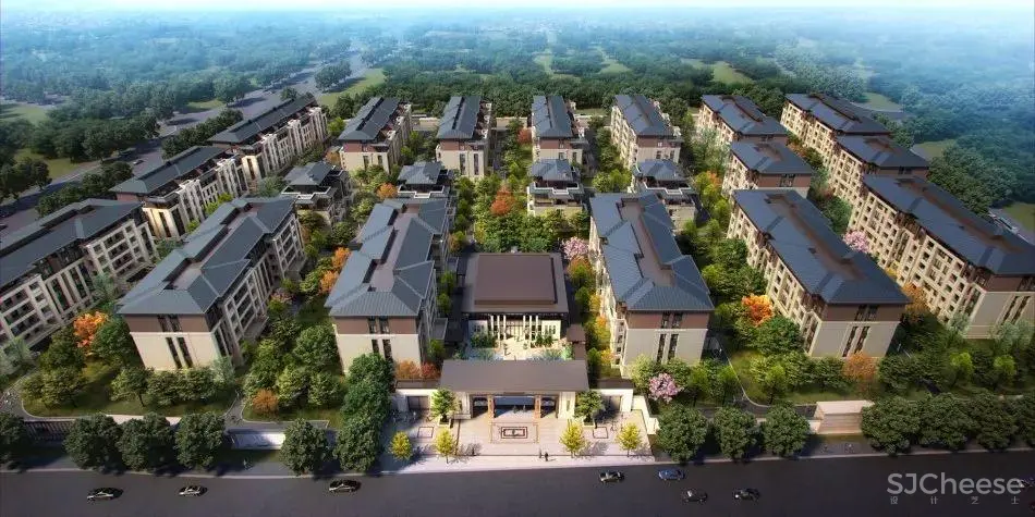 现代奢华 – 郑州荣盛华府上叠户型235㎡丨彩平&彩立+施工图+物料表丨187M