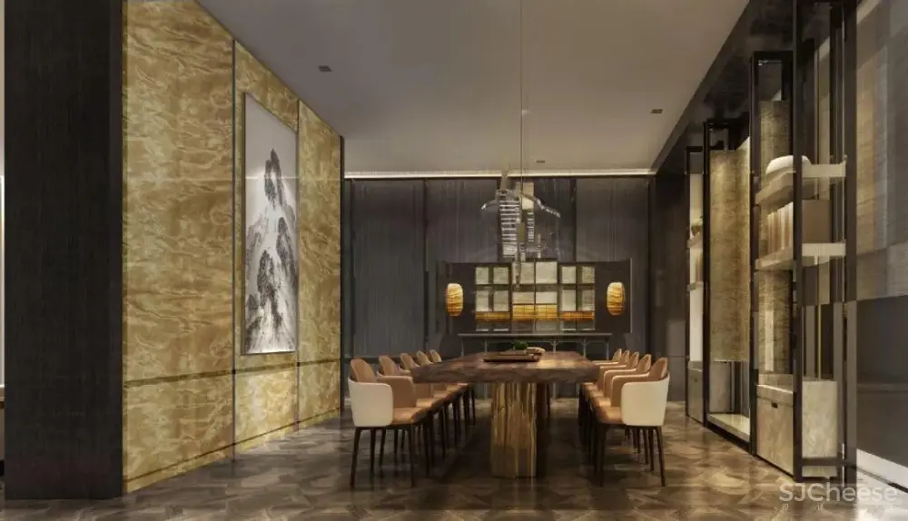 【极物设计】木里木外整木无锡展厅｜设计方案+效果图+实景照片｜160M