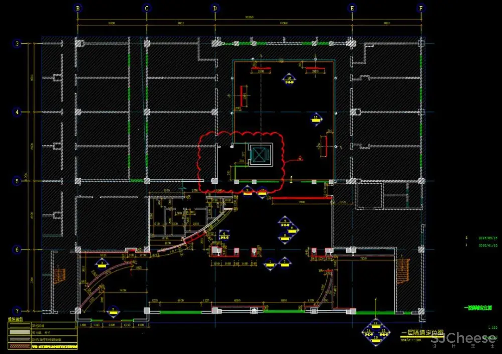DOP设计-虹桥万源宜必思酒店丨精细SU模型+CAD施工图丨293M