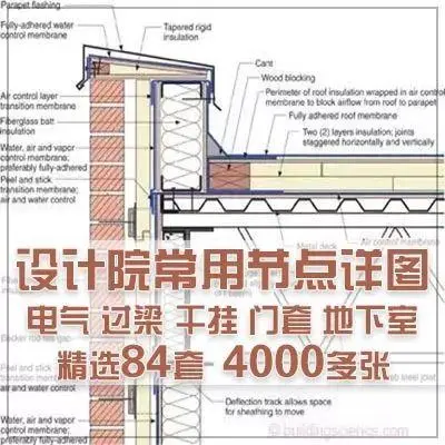 节点详图丨设计院常用CAD节点详图大全丨CAD+JPG丨531M