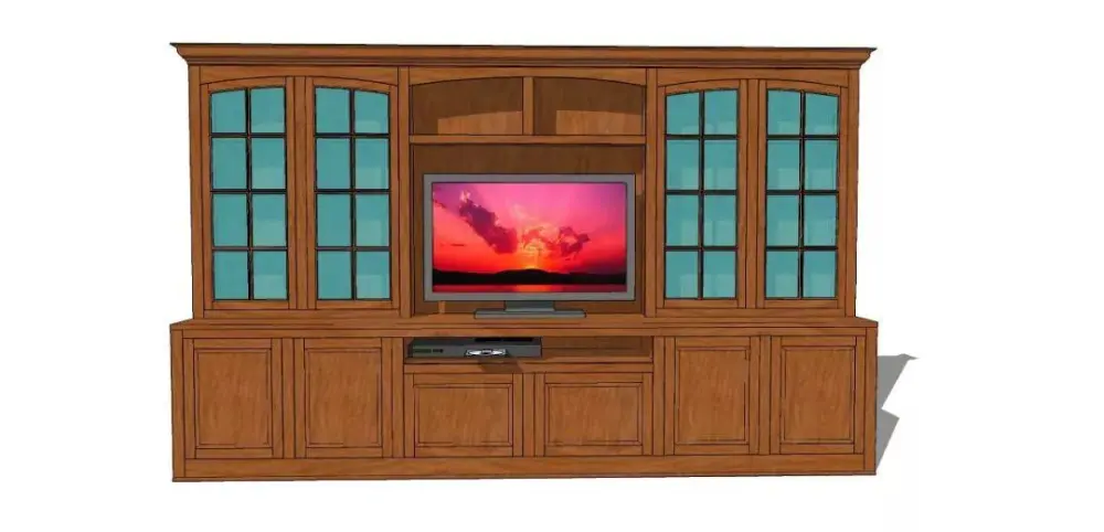 美式SU模型库丨床+餐桌+沙发+梳妆台+电视柜+常用柜子桌子模型丨226套 1.1G