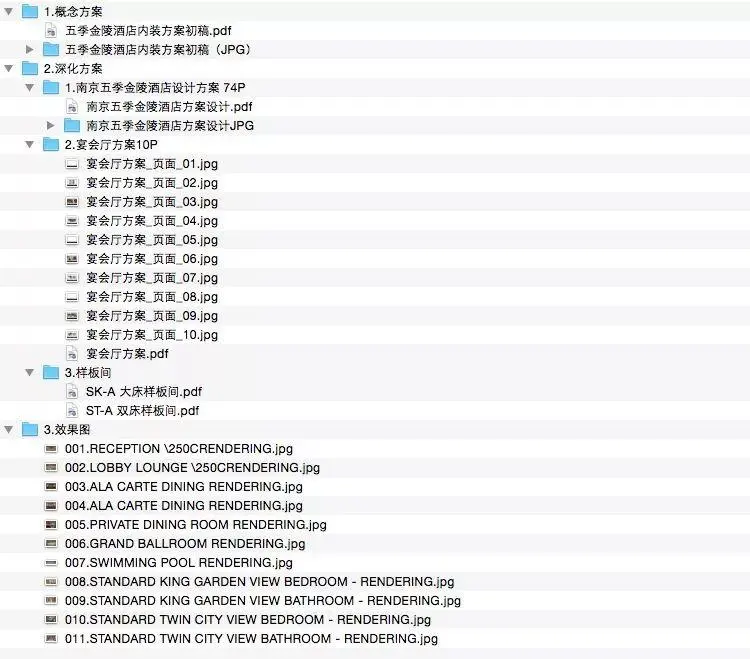 JAYA+RSAA-南京五季金陵酒店丨效果图+方案+施工图+标识丨1.83G