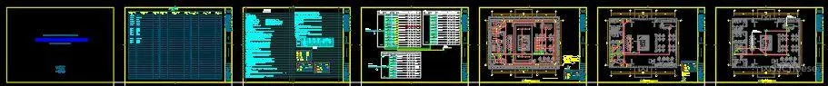 苏州万象府售楼处220㎡丨效果图+CAD施工图+物料+水电图丨89M