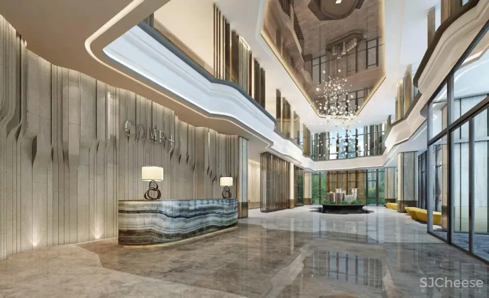 北京房山邻里售楼处+游泳池健身娱乐会所丨CAD施工图+3D效果图丨416M