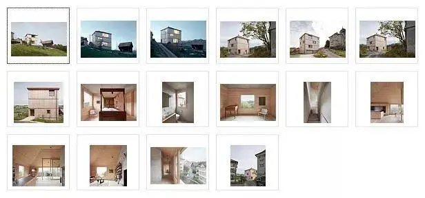 瑞士住宅别墅-极简案例丨实景案例32套815张图丨1.04G